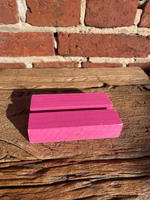 Tegelhouder 10x6 Roze, Gerecycled materiaal. - Afbeelding 6