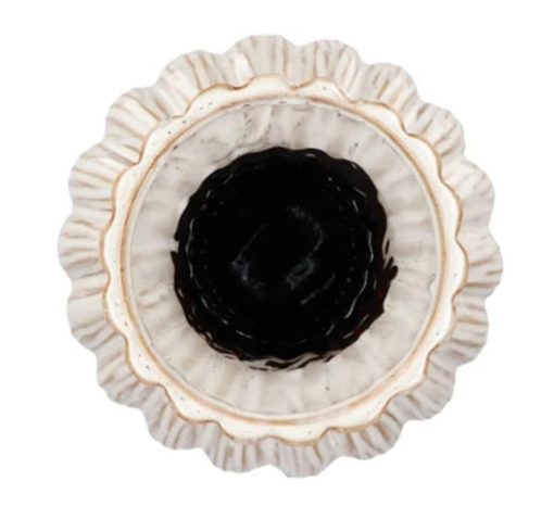 Lima vaas white 21x21x31cm - Afbeelding 3