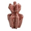 Aardewerk vaas Murkey bordeaux | vaas | 20x18x38,5cm