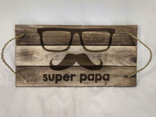 Dienblad touw 50x25cm super papa natural