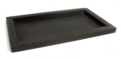 Dienblad 15x25cm dark brown