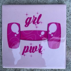 Tegeltje Girl power | Hippe Spreuktegel | Afscheid cadeau| Nieuwe woning cadeau | Housewarming cadeau |Verjaardagscadeau | Birthday |Verjaardag |brievenbuscadeau