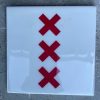 Tegeltje AmsterdamXXX | Hippe Spreuktegel | Afscheid cadeau| Nieuwe woning cadeau | Housewarming cadeau |Verjaardagscadeau | Birthday |Verjaardag |brievenbuscadeau