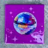 Tegeltje Discobal| Hippe Spreuktegel | Afscheid cadeau| Nieuwe woning cadeau | Housewarming cadeau |Verjaardagscadeau | Birthday |Verjaardag |brievenbuscadeau