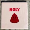 Tegeltje Holy shit | Hippe Spreuktegel | Afscheid cadeau| Nieuwe woning cadeau | Housewarming cadeau |Verjaardagscadeau | Birthday |Verjaardag |brievenbuscadeau