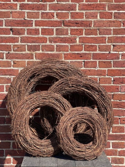 Krans van twijgen Brown naturel 50cm (kopie) - Afbeelding 3