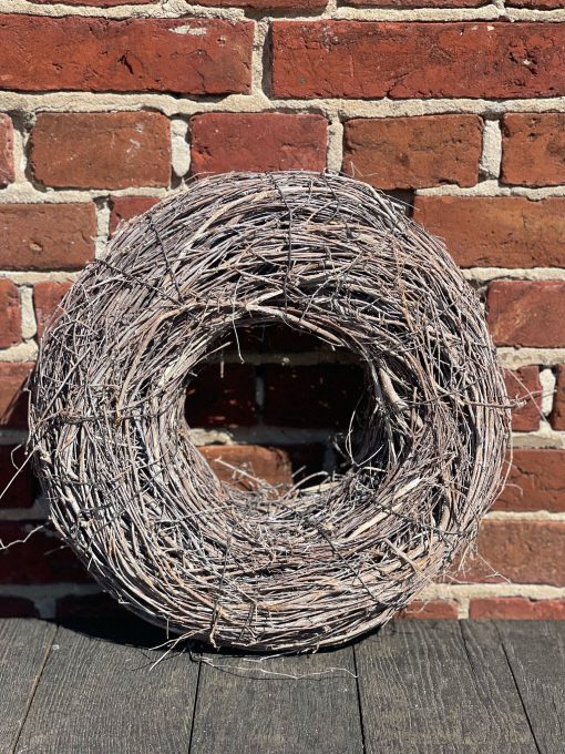 Krans van twijgen White 30cm