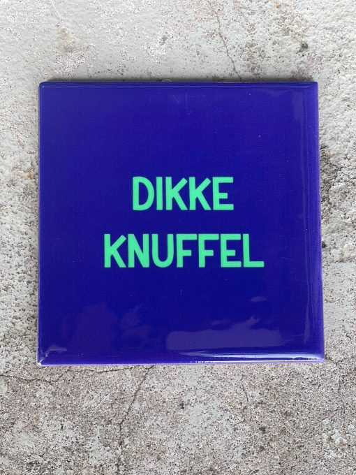 Tegeltje Dikke knuffel | Hippe Spreuktegel | Afscheid cadeau| Nieuwe woning cadeau | Housewarming cadeau |Verjaardagscadeau | Birthday |Verjaardag |brievenbuscadeau