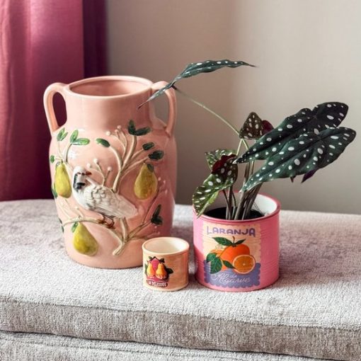 Aardewerk bloempot sinaasappel 'Laranja' | bloempot - Afbeelding 2