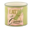 Aardewerk bloempot 'Eat your greens' | bloempot