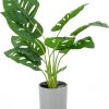 Monstera monkey leaf kunstplant in pot | 45cm | plant voor in huis