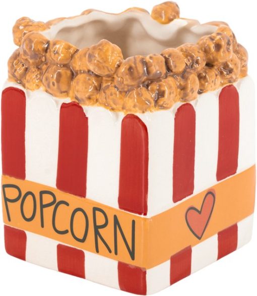 Aardewerk vaas popcorn | bloemenvaas - Afbeelding 2