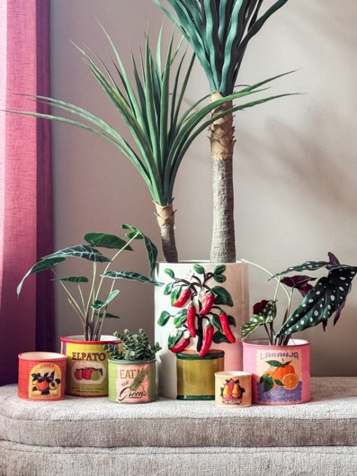 Aardewerk bloempot Perzik 'Juicy' | bloempot - Afbeelding 2
