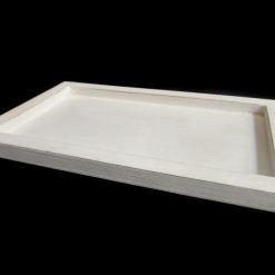 Dienblad 15x25cm Wit