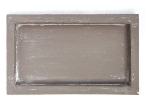 Dienblad 15x25cm Taupe
