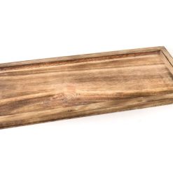 Dienblad 16x39cm Naturel