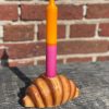 kaarsenstandaard crossaint 14,4x8,5x6,4cm