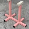 Acro/turn handstand oefen paaltjes dubbele steuntjes Licht roze