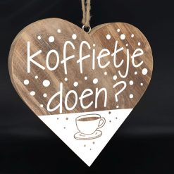 Teksthart koffietje doen?