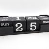 Kalender black wash 30x8cm