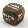 Dobbelsteen zelf koken? 8x8cm naturel