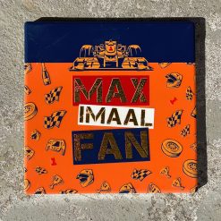 Tegeltje Max imaal fan | Hippe Spreuktegel | F1 | Afscheid cadeau| Nieuwe woning cadeau | Housewarming cadeau |Verjaardagscadeau | Birthday |Verjaardag |brievenbuscadeau