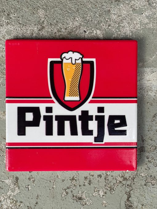 Tegeltje Pintje | Hippe Spreuktegel | Afscheid cadeau| Nieuwe woning cadeau | Housewarming cadeau |Verjaardagscadeau | Birthday |Verjaardag |brievenbuscadeau