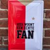 Wandbord 010 Fan Feyenoord 20x30 cm