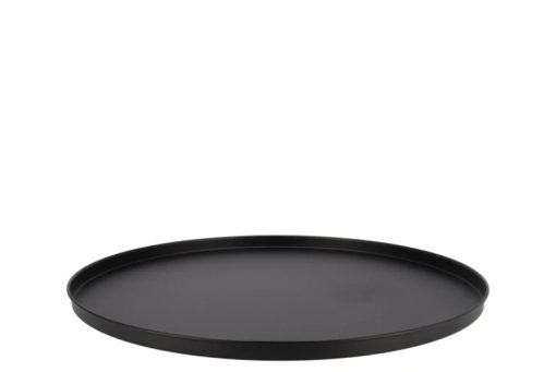 Dienblad rond zwart 36cm