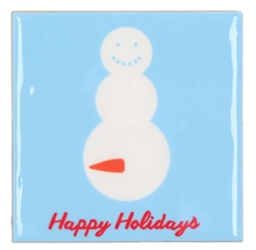 Tegeltje Happy holidays | Hippe Spreuktegel | Afscheid cadeau| Nieuwe woning cadeau | Housewarming cadeau |Verjaardagscadeau | Birthday |Verjaardag |brievenbuscadeau