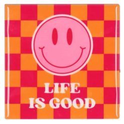 Tegeltje Life is good | Hippe Spreuktegel | Afscheid cadeau| Nieuwe woning cadeau | Housewarming cadeau |Verjaardagscadeau | Birthday |Verjaardag |brievenbuscadeau