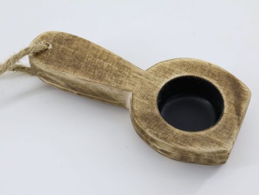 Waxine lepel 15x7cm naturel