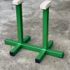 Acro/turn handstand oefen paaltjes dubbele steuntjes Groen donker