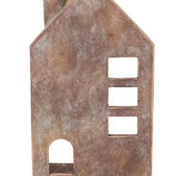 Stenen huisje 16x10x28cm