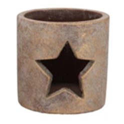Waxinelicht ster 9x9cm