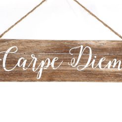 Tekstbord: Carpe diem 10x 35cm