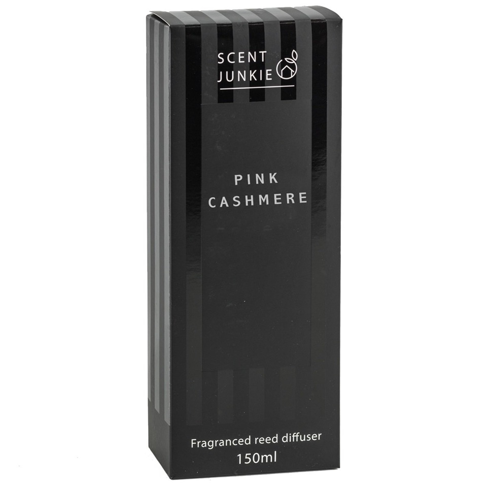 Geurdiffuser met stokjes 150ml Pink Cashmere - Afbeelding 2