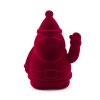 lucky gnome geluksornament burgundy 17x12cm