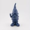 Ornament f*ck you kabouter blauw 6x5x15cm