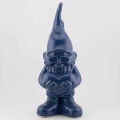 Ornament kabouter blauw 10x9x25cm