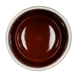 Alternative view of Iron stone White glazed bloempot 16x15cm